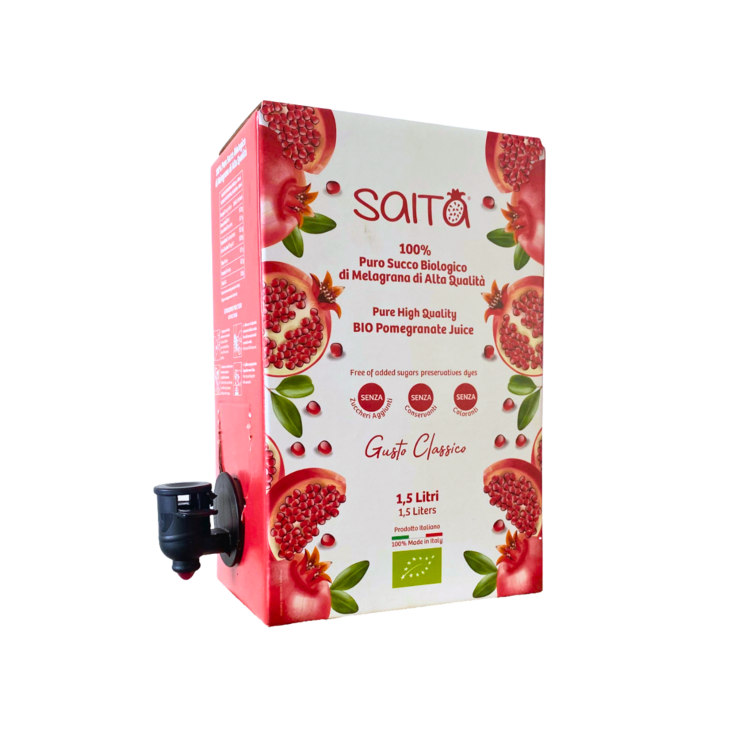 Bag in box succo 100% di melograno
