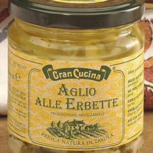 Aglio alle Erbette O.Oliva Vaso Vetro 180g