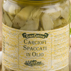 Carciofi Spaccati In Olio Vaso Vetro 1700g