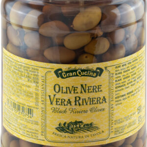 Olive Nere Riviera Vaso Vetro 1700g