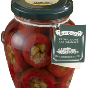 Peperoncini Picc. Acciughe & Capperi Vaso Vetro 280g