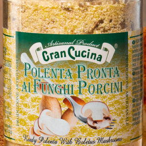 Polenta Pronta Fungo Porcino Vaso Vetro 200g
