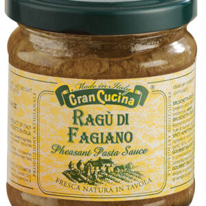 Ragù di Fagiano Vaso Vetro 180g