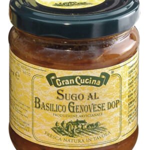 Sugo Basilico Genovese DOP Vaso Vetro 180g